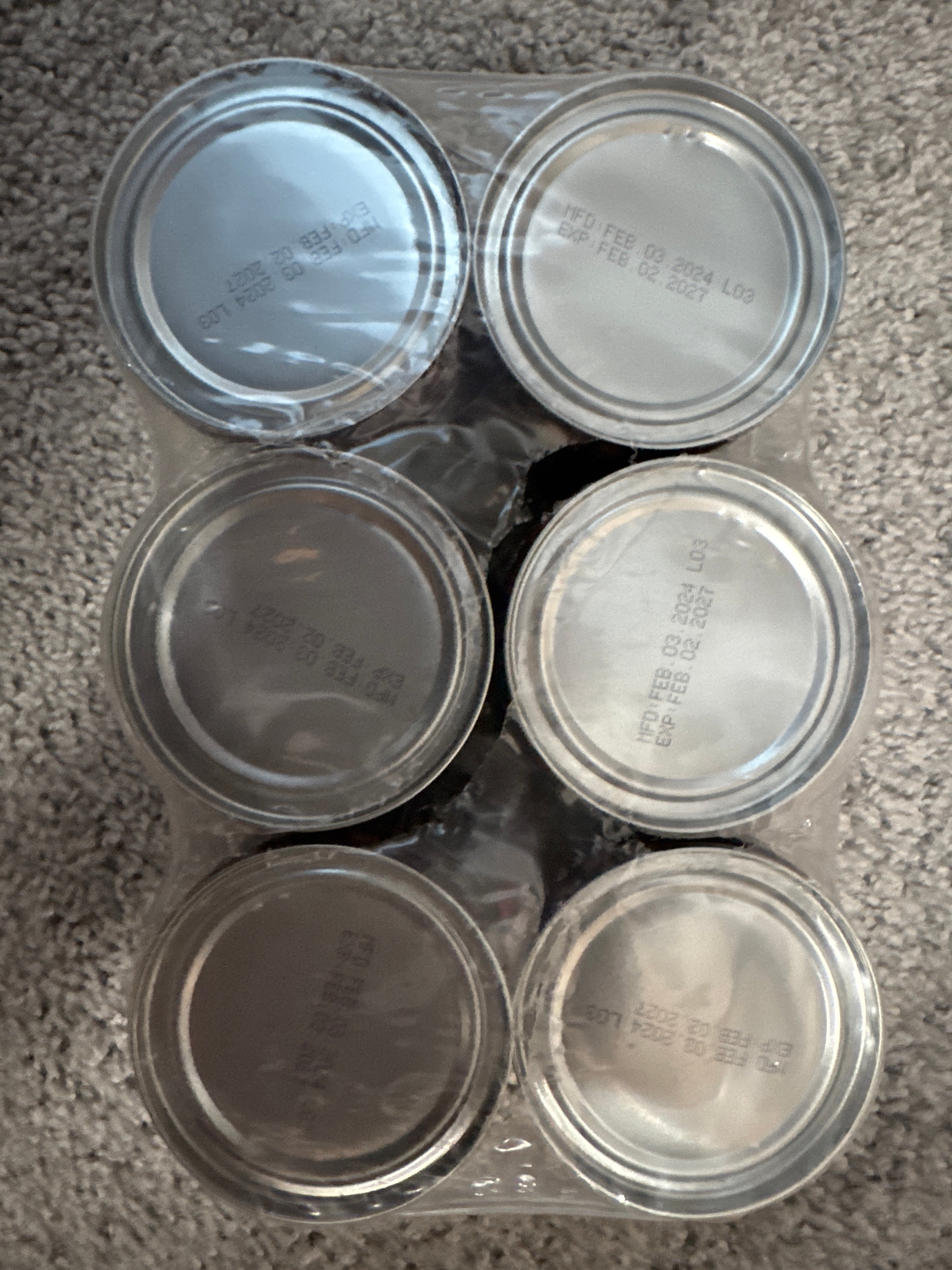 6 pack Tasco instant Iced Coffee