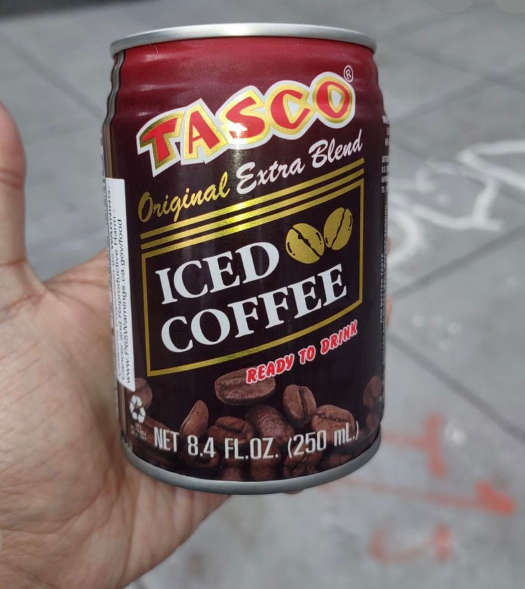 6 pack Tasco instant Iced Coffee