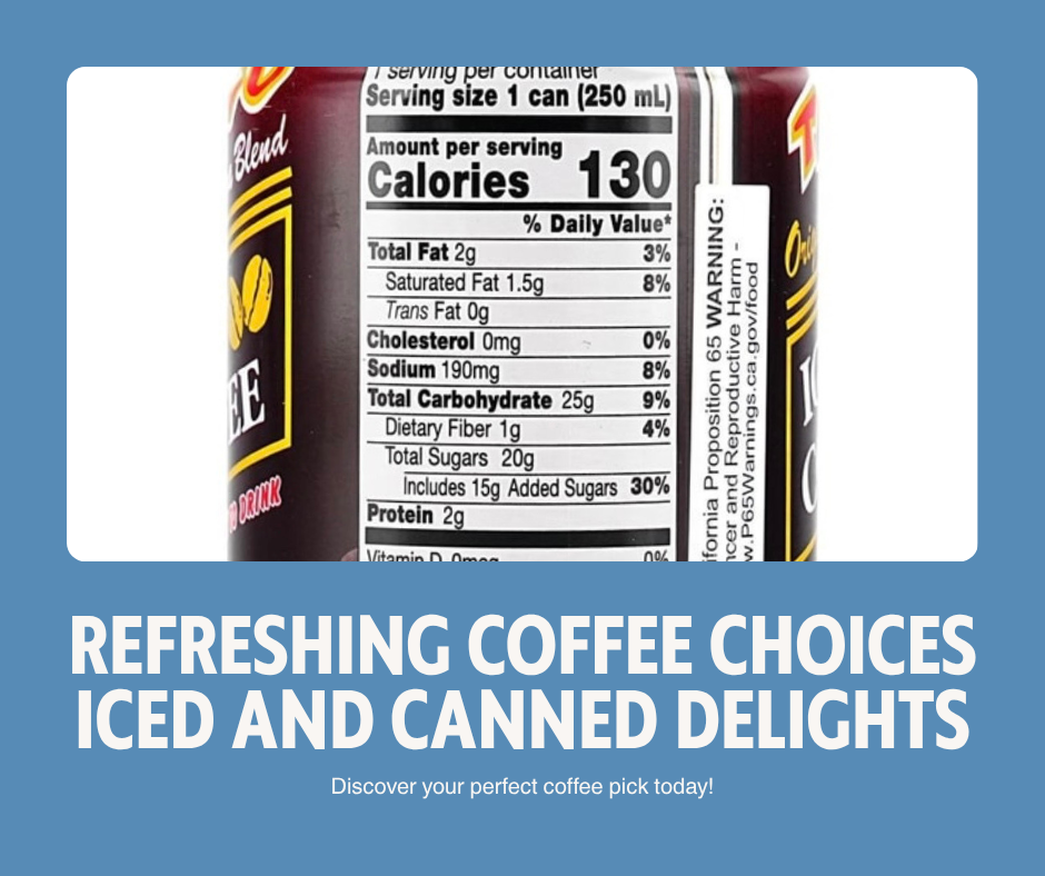 6 pack Tasco instant Iced Coffee